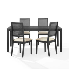 Crosley Greer 5-piece Dining Table Set For 4 - KF20050BK-CR - The Home Selection