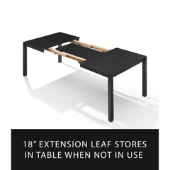 Crosley Greer Dining Table - CF2014-BK - The Home Selection