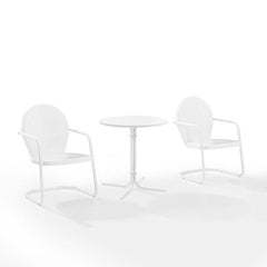 Crosley Griffith 3pc Outdoor Metal Bistro Set - KO10008 - The Home Selection