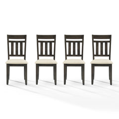 Crosley Hayden 4-piece Slat Back Dining Chair Set - KF13079SL - The Home Selection