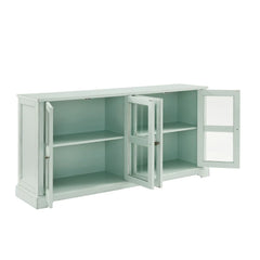 Crosley Holbrook Glass Door Sideboard - CF4221-BL - The Home Selection