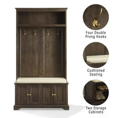 Crosley Holbrook Hall Tree - CF6039 - The Home Selection