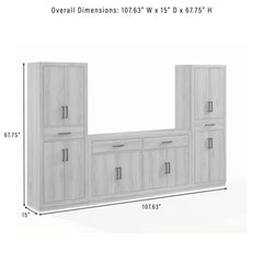 Crosley Isla 3-piece Sideboard And Pantry Set - KF33071 - The Home Selection