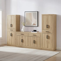 Crosley Isla 3-piece Sideboard And Pantry Set - KF33071 - The Home Selection