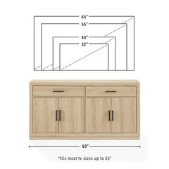 Crosley Isla Sideboard - CF4223 - The Home Selection