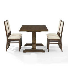 Crosley Joanna 126 Inch 5pc Dining Set - KF13065 - The Home Selection