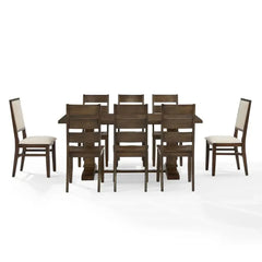Crosley Joanna 126 Inch 9pc Dining Set - KF13071 - The Home Selection