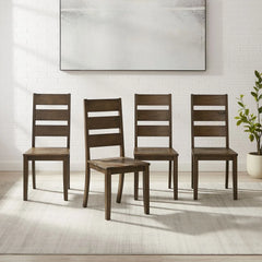 Crosley Joanna 4-piece Ladder-back Dining Chair Set - KF20024 - The Home Selection