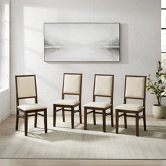 Crosley Joanna 4-piece Upholstered Back Dining Chair Set - KF20025 - The Home Selection