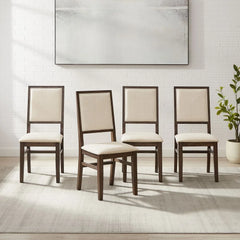 Crosley Joanna 4-piece Upholstered Back Dining Chair Set - KF20025 - The Home Selection