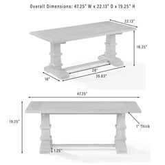 Crosley Joanna Coffee Table - CF1341-RB - The Home Selection