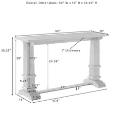 Crosley Joanna Entryway Console Table - CF1340 - The Home Selection