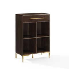 Crosley Juno Record Storage Cube Bookcase - CF1325-BR - The Home Selection