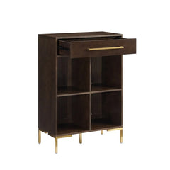 Crosley Juno Record Storage Cube Bookcase - CF1325-BR - The Home Selection