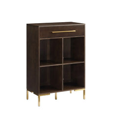 Crosley Juno Record Storage Cube Bookcase - CF1325-BR - The Home Selection