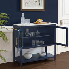 Crosley Katrina Kitchen Island - CF3042WM-NV - The Home Selection