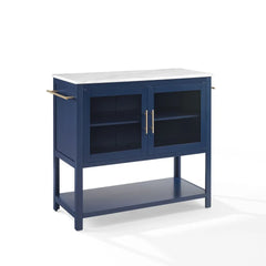 Crosley Katrina Kitchen Island - CF3042WM-NV - The Home Selection