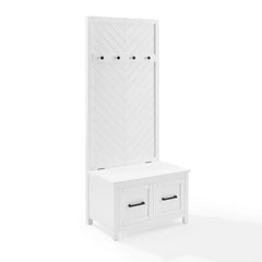 Crosley Kayce Hall Tree - CF6040-WH - The Home Selection