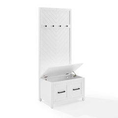 Crosley Kayce Hall Tree - CF6040-WH - The Home Selection