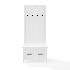 Crosley Kayce Hall Tree - CF6040-WH - The Home Selection
