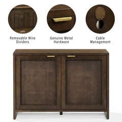 Crosley Kenji Record Storage Media Console - CF1146 - The Home Selection