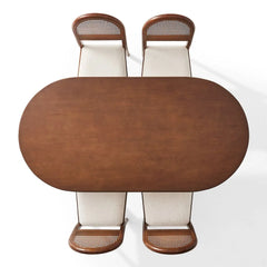 Crosley Kennedy 5-piece Dining Table Set For 4 - KF20048WA-CR - The Home Selection
