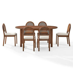 Crosley Kennedy 7-piece Dining Table Set For 6 - KF20049WA-CR - The Home Selection
