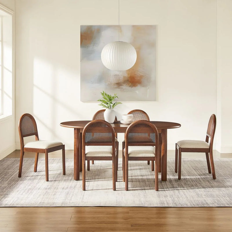 Crosley Kennedy 7-piece Dining Table Set For 6 - KF20049WA-CR - The Home Selection