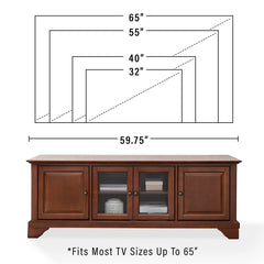 Crosley Lafayette Low Profile Tv Stand For 65+ Inch Tv - KF10005BMA - The Home Selection