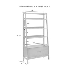 Crosley Landon 38 Inch Large Etagere - CF1110 - The Home Selection
