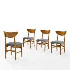 Crosley Landon 4-piece Wood Dining Chair Set - KF20034 - The Home Selection