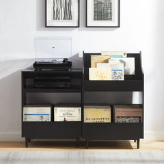 Crosley Liam 2pc Record Player Stand And Vinyl Storage Set - KF13123 - The Home Selection