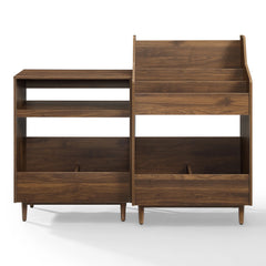Crosley Liam 2pc Record Player Stand And Vinyl Storage Set - KF13123 - The Home Selection