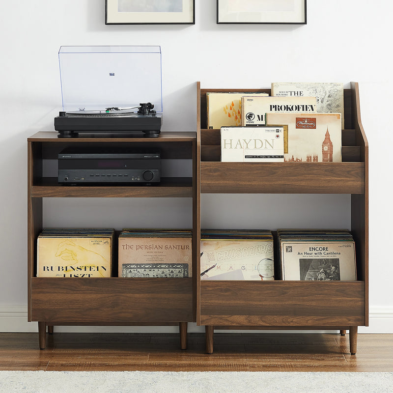 Crosley Liam 2pc Record Player Stand And Vinyl Storage Set - KF13123 - The Home Selection