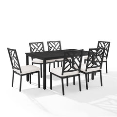 Crosley Locke 7pc Outdoor Dining Set - KO60052MB-CR - The Home Selection