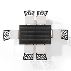 Crosley Locke 7pc Outdoor Dining Set - KO60052MB-CR - The Home Selection