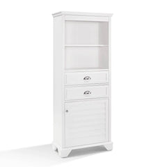 Crosley Lydia Tall Storage Cabinet - CF7001-WH - The Home Selection