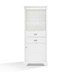 Crosley Lydia Tall Storage Cabinet - CF7001-WH - The Home Selection