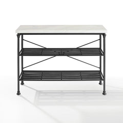Crosley Madeleine 48 Inch Console - CF6130-MB - The Home Selection