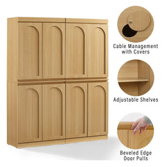 Crosley Marco 2-piece Kitchen Pantry Storage Cabinet Set - KF33075AH - The Home Selection