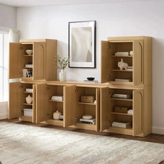 Crosley Marco 3-piece Entertainment Center - KF33018AH - The Home Selection