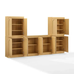 Crosley Marco 3-piece Entertainment Center - KF33018AH - The Home Selection