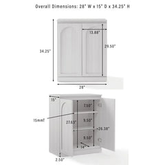 Crosley Marco Kitchen Pantry Storage Cabinet - KF33074AH - The Home Selection