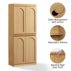 Crosley Marco Kitchen Pantry Storage Cabinet - KF33074AH - The Home Selection