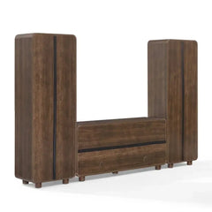 Crosley Millie 3-piece Sideboard And Pantry Set - KF33076BR - The Home Selection