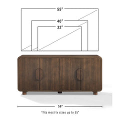 Crosley Millie Sideboard - CF4230-BR - The Home Selection