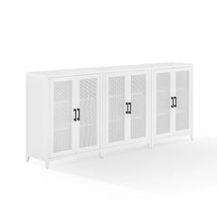 Crosley Milo 3-piece Media Sideboard Cabinet Set - KF13132WH - The Home Selection