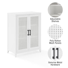 Crosley Milo Stackable Kitchen Storage Pantry - CF3127-WH - The Home Selection
