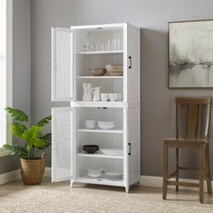 Crosley Milo Tall Kitchen Storage Pantry - KF33025WH - The Home Selection