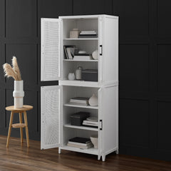 Crosley Milo Tall Kitchen Storage Pantry - KF33025WH - The Home Selection